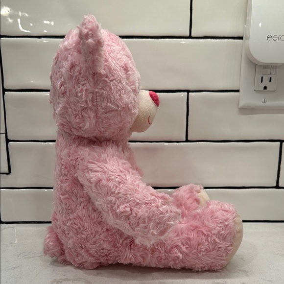 Build A Bear Pink Cuddles Teddy Bear Plush - Picture 9 of 11